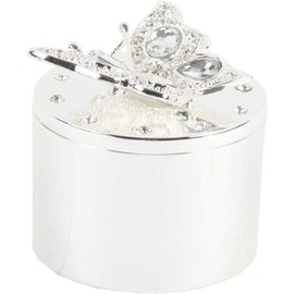 Butterfly and Crystals Trinket Box New & Boxed