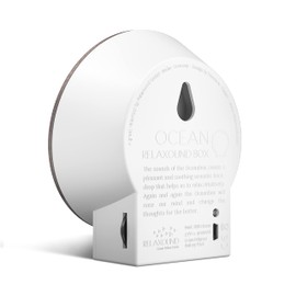 RELAXOUND Original Oceanbox Vintage - Modern Nature Sounds Box - Relaxing Ocean Sounds - Motion Sensor with Sound - Relaxing Tool