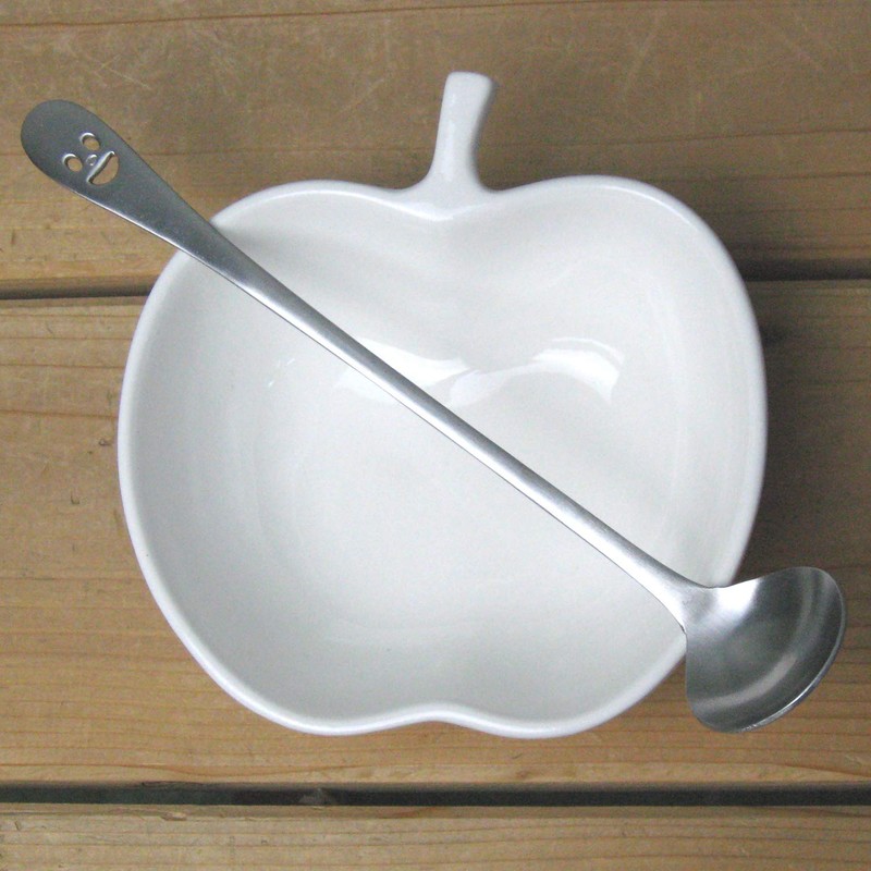 Nagao Shaved Ice Spoon, Niko, 18-8 Stainless Steel, Made in