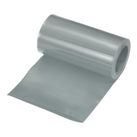 MECCANIXITY Battery Wrap PVC Heat Shrink Tubing 58mm Dia 90mm Flat 10 Feet(3meters) Silver Gray Good Insulation for Battery Pack