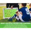 Nuburbur Magnetic Soccer Coaching Board, Double-Sided Dry Erase Tactics Board
