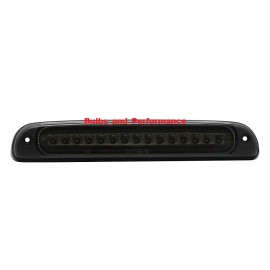HPB LED SMOKED LENS LED 3RD THIRD BRAKE LIGHT w/ FLASH OPTION for 1999-16 Ford F250-F550