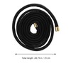 FRCOLOR Spiral Lock Hair Tie Dreadlock Accessory PU Leather Long