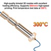 HIKUDIY 0.4mm0.6mm 0.8mm Nozzles for Kobra 3 Max, Quick-Swap Hardened