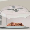 Lori Greiner 2-pack Set Hover Cover Microwave Splatter Guards Clear