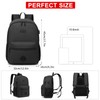 Liokesa Casual Laptop Backpack,School Backpack Large Bookbag with USB for