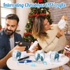 Youyole 47 Pack DIY Snow Globe Kit Includes 10 Clear