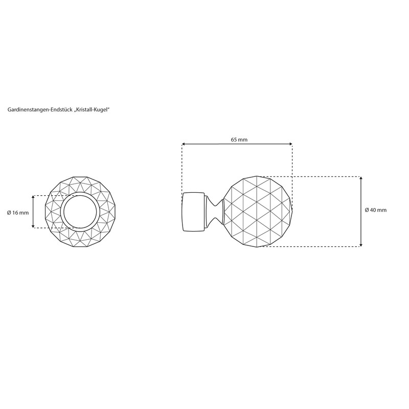 Victoria M. Curtain Rod End Caps Curtain Rod Diameter 16