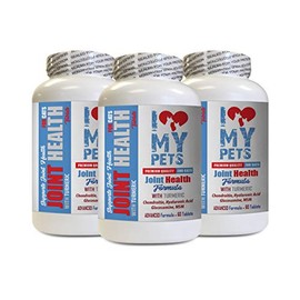 I LOVE MY PETS LLC Cats Hip and Joint - Cats Joint Health with Turmeric - Powerful Formula - VETS Choice - Turmeric for Cats - 3 Bottles (180 Treats)