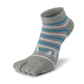 HONOW Women's Tabi Socks Split Big Two Toe Flip Flop Cotton No Show Low Cut Colorful Athletic 6 Pairs