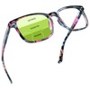 YEIN Progressive Multifocus Reading Glasses, Spring Hinge Blue Light Blocking