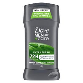 Dove Men + Care Dove Men+Care Antiperspirant Stick for 72h sweat & odour protection Extra Fresh with Triple Action moisturizer to help prevent skin irritation caused by dryness 76 g
