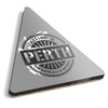1 x Triangle Coaster - BW - Perth Australia Australian