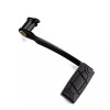 21ST Black Rear Brake Foot Pedals Pad for Harley Touring