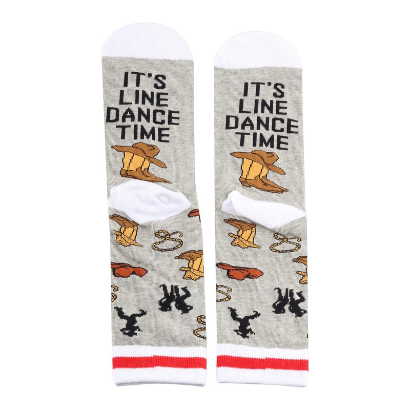 2 Pairs Line Dance Socks Line Dancing Lover Gift Hat