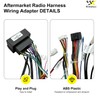 Aftermarket Radio Wiring Adapter Compatible with Chrysler 2015-2018/Dodge 2014-2019/Jeep 2018-2019,