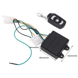 AUNMAS Gasoline Generator Remote Control Kit, Easy Installation for Single Cylinder Air Cooled Gasoline Generator 2 to 3kw with Remote Controller to Start, Stop, and Turn Off