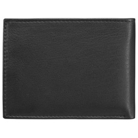 Red Baron Men´s wallet purse genuine cow leather black exclusive classic design RB-WT-003-01