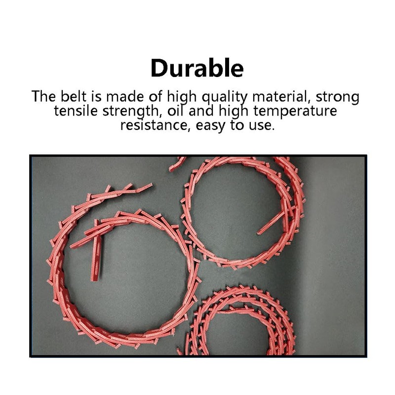 Power Twist V Belt, Width 17mm Adjustable Link Belt Suitable