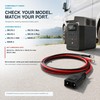 50A 8AWG Extra Battery Cable for EcoFlow DELTA 2/3, 5FT
