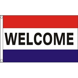 Welcome Flag 5ft x 3ft
