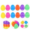 BESPORTBLE 12Pcs Fillable Creative Twisting Egg for Easter Party Favors