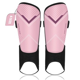 Soccer Shin Guards for Kids Youth Adults, Shin Guard with Ankle Protection Football Gear for 3 5 4-6 7-9 10-12 Years Old Boys Girls Men Women Espinilleras de Futol para Hombres