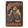 Smoro Wine Reading Metal Tin Wall Sign Plaque for Café