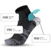 RANDY SUN Waterproof Socks, Fully Waterproof, For Fishing, Skiing, Commuting,