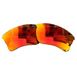Polarized Lenses Replacement for Oakley Quarter Jacket Sunglasses (Fire redÂ mirror)