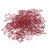 100pcs Cat Shape Paper Clips Increase Slip Resistance Rust Prevention