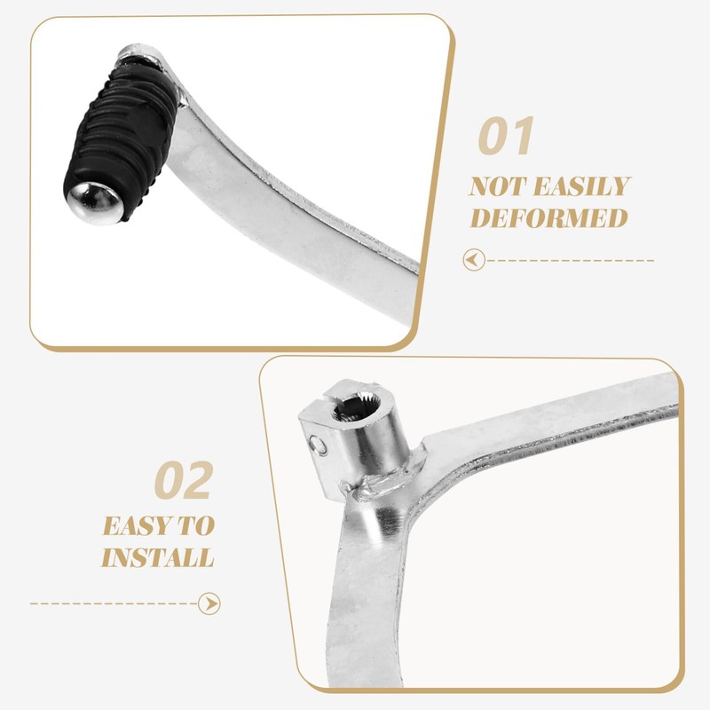 iplusmile Motorcycle Gear Lever Foot for 50-125cc ATV Scooter Easy