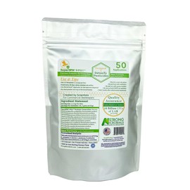 STRONG MICROBIALS SuperDFM+P801 Honey Bee Probiotics for Pesticide Protection - Unique Formula with 7 Powerful Strains of Bacteria - All Year Use for Detoxification & Immunity (8.8 Ounce /50 Apps)