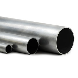 Aluminium round tube AlMgSi05 diameter 25 mm x 2 mm - length 25 mm / 2.5 cm on cut