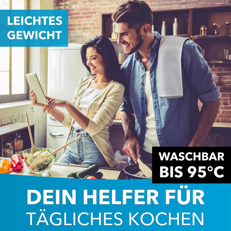 Bertsch Hotelwäsche GmbH Set of 10 Half-Linen Tea Towels 50