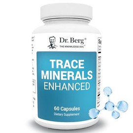 Dr. Bergs Trace Minerals Enhanced Complex - Complete with 70 Nutrient-Dense Health Mineral - 100 Natural Ingredients - Dietary Supplements - 60...    
