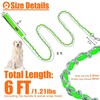 HOMIMP Chew Proof Dog Leash for Medium Large Dogs, Reflective