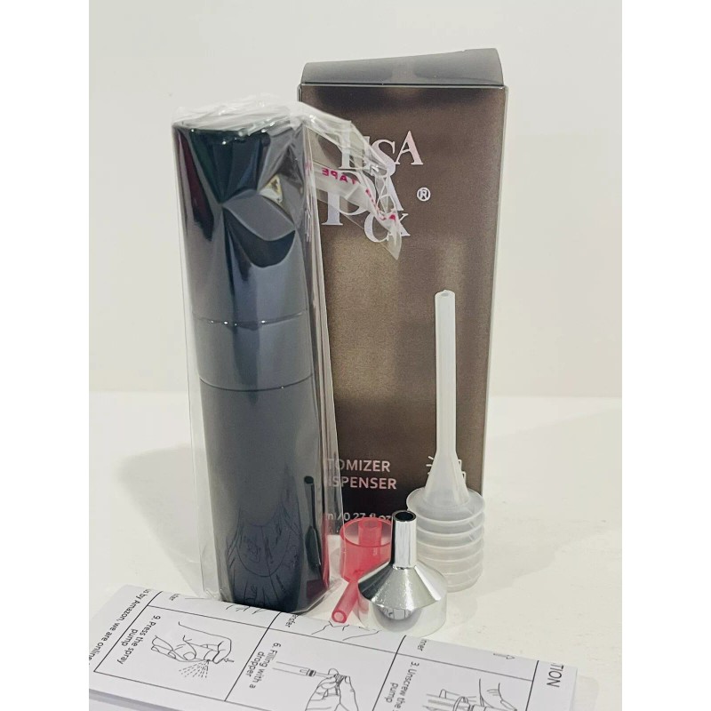 LISAPACK 8ML Atomizer Perfume Spray Bottle for Travel (3 PCS)