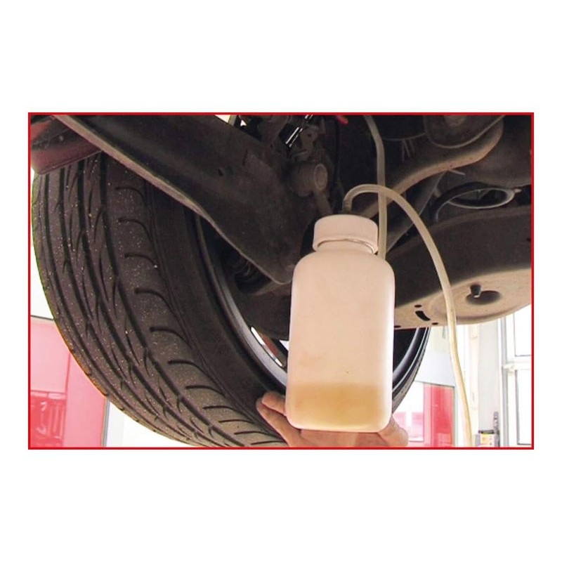 KS Tools 160.0735 Brake bleeder bottle, 1 litre