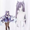 Ainizi Peluca Cosplay Genshin Impact Larga Coletas Hu Tao