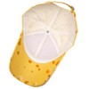 XYIYI Unisex Classic Cotton Baseball Cap Adjustable Baseball Cap, Yellow