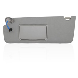 CRAZYPARTS Driver Left Side Sun Visor Compatible with Honda Pilot 2017-2021 Honda Ridgeline 2018-2020 Replacement Sun Shade # 83280-TG7-A12ZB (Gray)