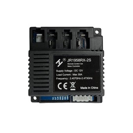 JR1958RX-2S Control Box Receiver Match 2.4G Bluetooth Remote Control, Mainboard Motherboad Accessories Kids Powered Wheel Circuit Board Children Electric Ride On Car Replacement Parts