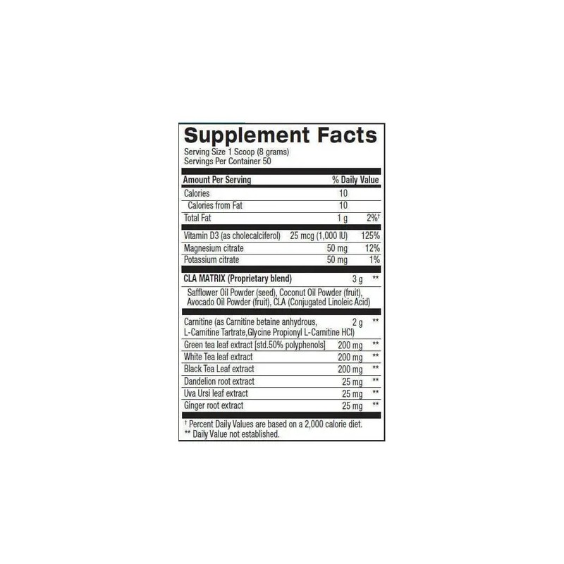 Cla Carnitina Bpi Shredded 50 Srvs Sabor Ponche De Frutas