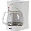 Proctor Silex Coffeemaker 12 Cup White 900 W