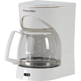 Proctor Silex Coffeemaker 12 Cup White 900 W