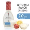 Skinnygirl Aderezo para ensaladas sin azúcar, sin grasa, rancho de