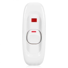 ZJchao Interruptor para electrodomésticos, botón de Encendido/Apagado, lámpara de Mesa, luz de Escritorio, Interruptor de Cable en línea(02)