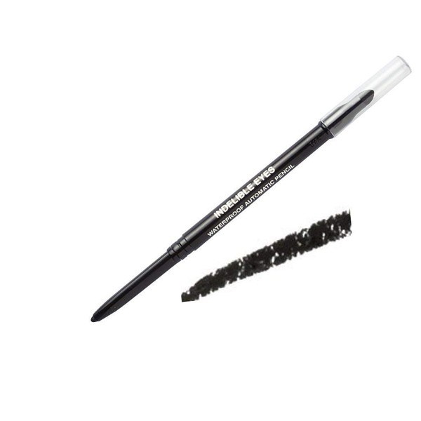 Jolie Cosmetics Indelible Eyes Waterproof Automatic Pencil Eye Liner (Pitch Black)
