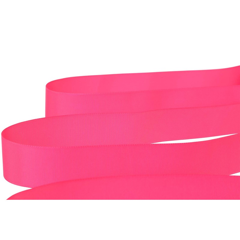 ABCD IDECOR 1.5" Wide Solid Grosgrain Ribbon 25 Yards (176-Fuchsia,